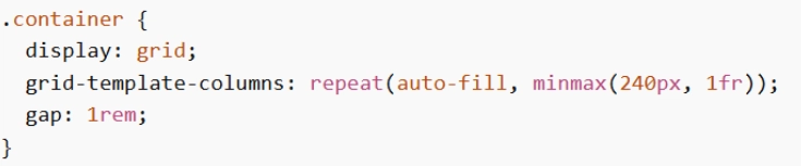 Example code for fluid grid layouts