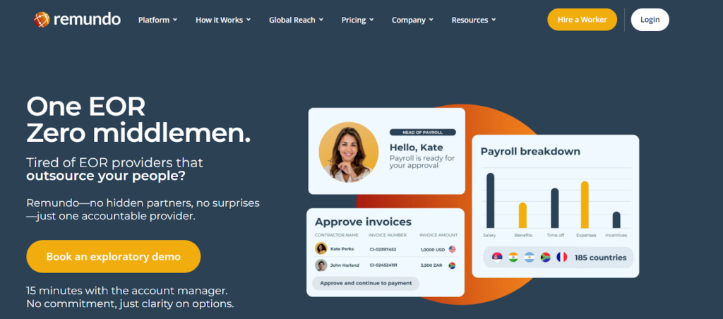 Remundo - Beste Employer of Record Services Bedrijven