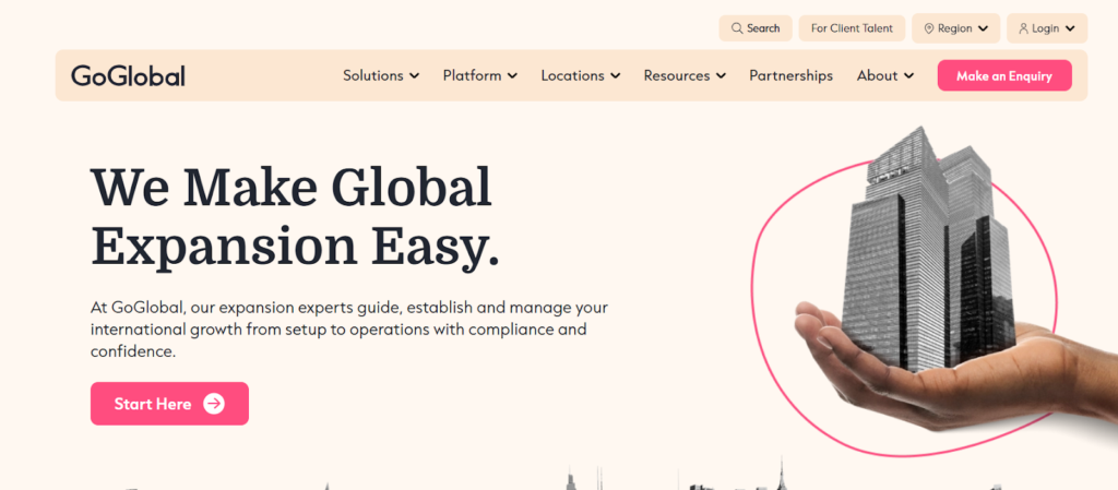 Goglobal - Beste Employer of Record Services Bedrijven