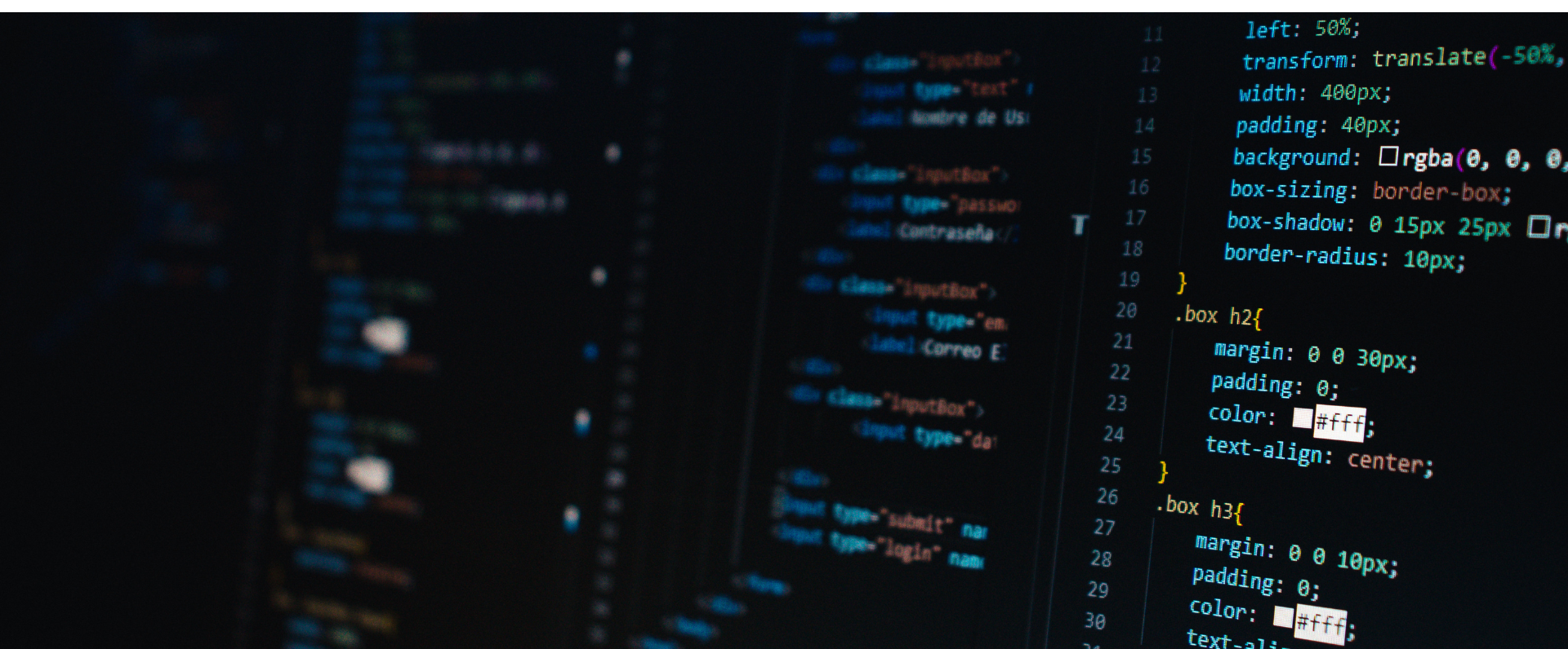 secure coding background image