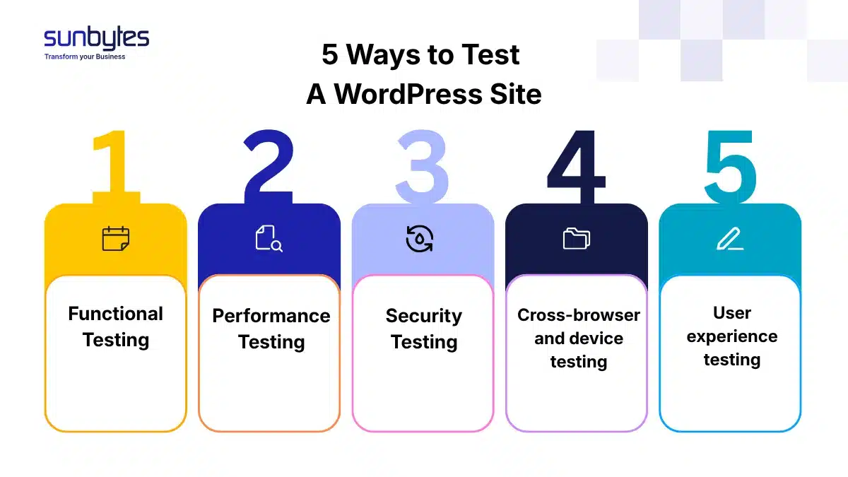 5 Ways to Test a WordPress Site