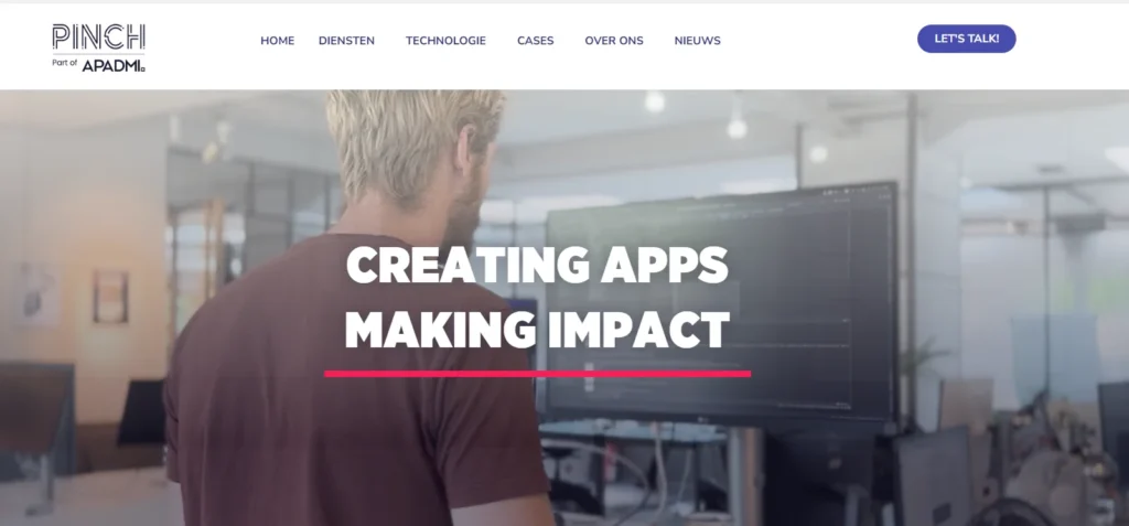 Top mobile app development companies in the Netherlands_Pinch